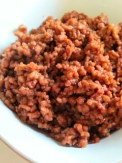 合挽き肉で簡単そぼろ-レシピのメイン写真