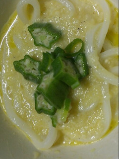 長芋のカルボナーラ風うどん-レシピのメイン写真