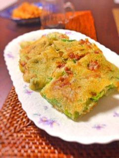 節約☆枝豆もちもちチヂミ♪♪-レシピのメイン写真