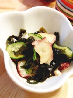 簡単☆ポン酢だけでタコの酢の物-レシピのメイン写真