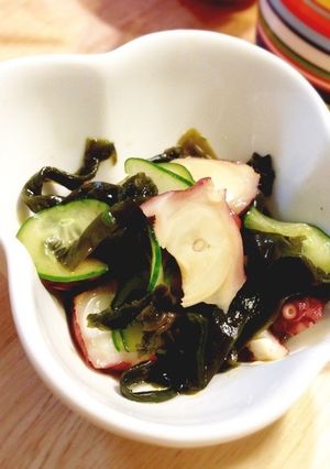 簡単☆ポン酢だけでタコの酢の物-レシピのメイン写真