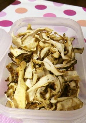 干し松茸-レシピのメイン写真
