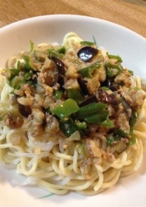 野菜たっぷりヘルシージャージャー麺風♪-レシピのメイン写真