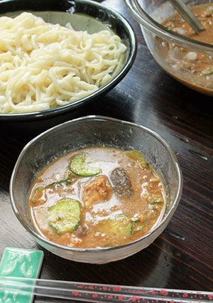 さば水煮缶冷や汁うどん-レシピのメイン写真
