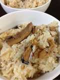 さんま缶の簡単炊き込み御飯