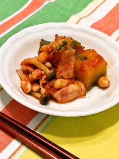 かぼちゃの洋風トマト煮こみ-レシピのメイン写真