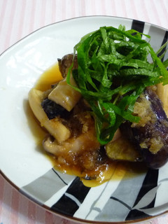 なすと焼きエリンギのおろし南蛮和え♪-レシピのメイン写真