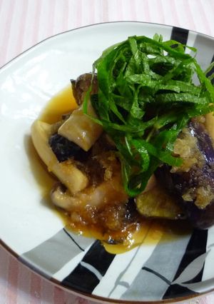 なすと焼きエリンギのおろし南蛮和え♪-レシピのメイン写真