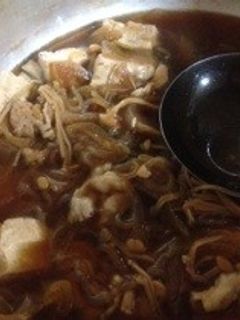 ぶち込むだけのすき焼き風煮-レシピのメイン写真