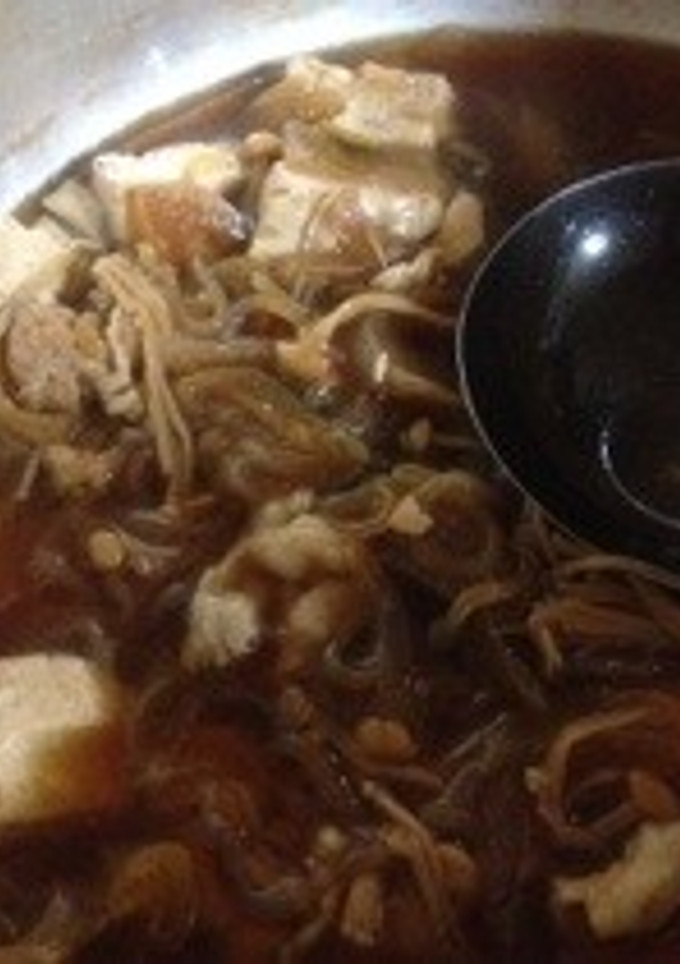 ぶち込むだけのすき焼き風煮-レシピのメイン写真