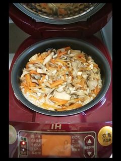 舞茸炊き込みご飯-レシピのメイン写真