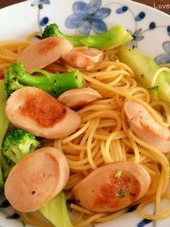 ☆あまりものでバター醤油パスタ☆-レシピのメイン写真