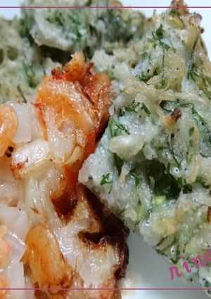 失敗なし♪簡単かきあげ～しらす＆桜エビ-レシピのメイン写真