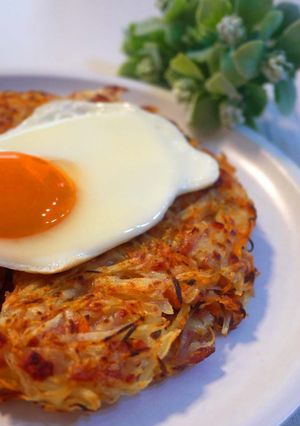 朝食にも！スパムとジャガイモのガレット-レシピのメイン写真