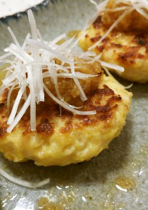 鶏ひき肉の和風ﾊﾝﾊﾞｰｸﾞ♪-レシピのメイン写真