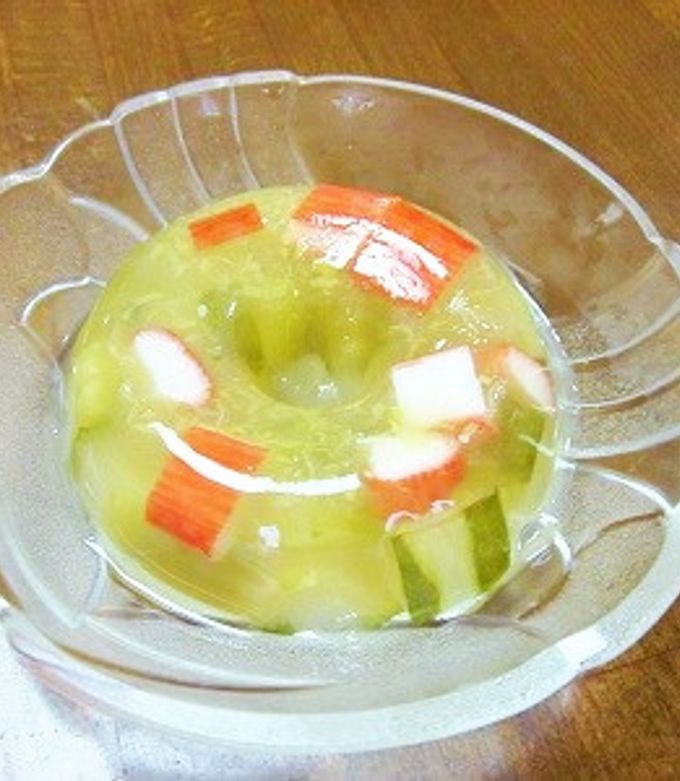 煮浸し胡瓜のゼリー寄せ by mamamichan 【クックパッド】 簡単おいしい