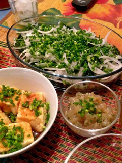 鰹の乗っけ盛り〜香味野菜で血液サラサラ〜-レシピのメイン写真