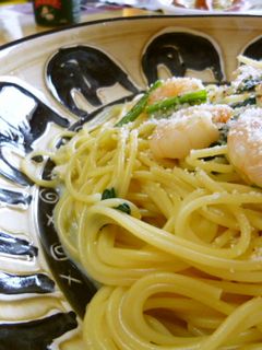 ★えびとホウレンソウのクリームパスタ★-レシピのメイン写真