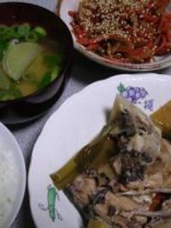 ハマチのあら煮-レシピのメイン写真