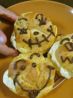 おばけのシューアイス-レシピのメイン写真