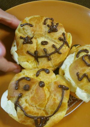 おばけのシューアイス-レシピのメイン写真