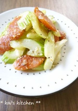 セロリのチーズ炒め-レシピのメイン写真