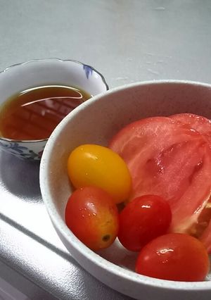 1分で出来るトマトアレンジ！-レシピのメイン写真
