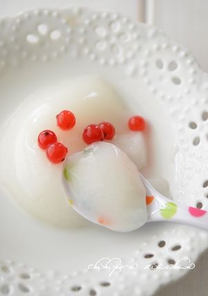 アガーでふるふるカルピスジュレ-レシピのメイン写真