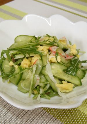 超簡単☆彩り野菜サラダ-レシピのメイン写真