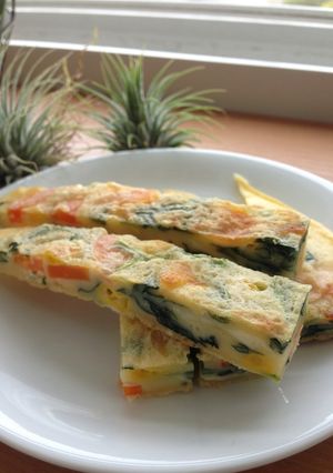 野菜モリモリ‼チーズちぢみ-レシピのメイン写真
