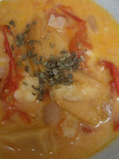車麩入りえびとトマトの美容スープ★-レシピのメイン写真