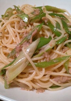 【端くれの】ツナネギの和パスタ【本気】-レシピのメイン写真