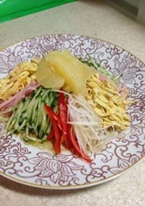 グレープフルーツ冷やし中華-レシピのメイン写真