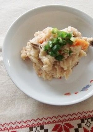 夏だから、火を使わずにえのき入りおから-レシピのメイン写真