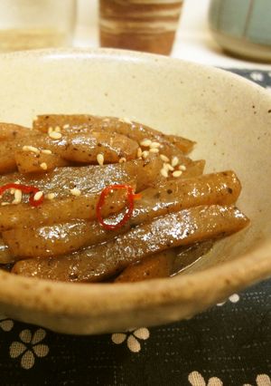 お弁当に*こんにゃくのピリ辛炒め-レシピのメイン写真