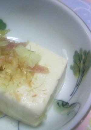 味付け冷奴-レシピのメイン写真