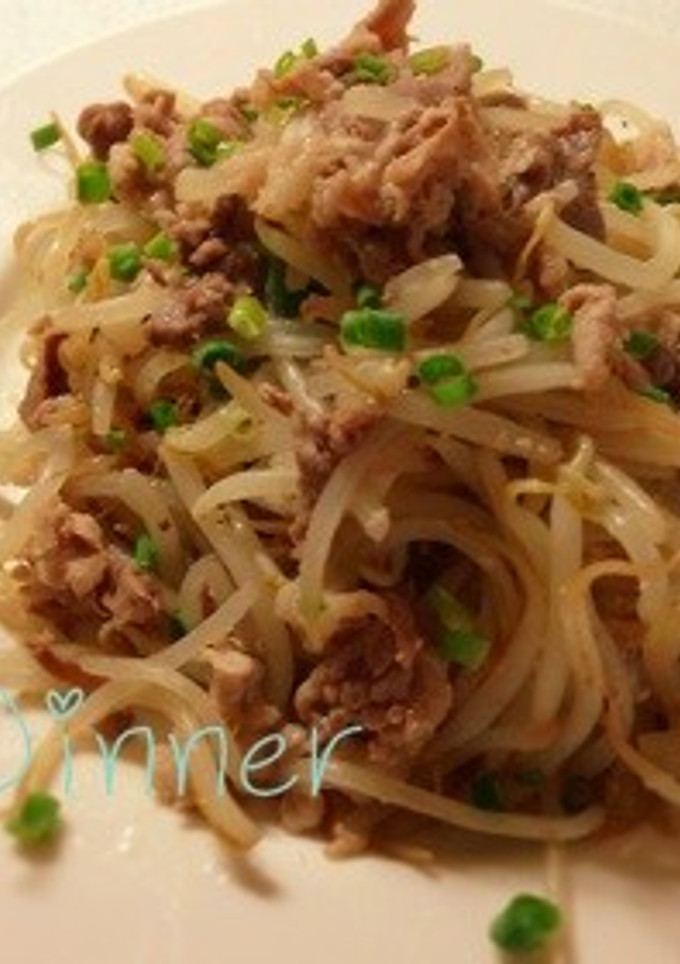 もやしと豚肉で簡単おかず-レシピのメイン写真