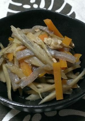 ごぼうのきんぴら煮-レシピのメイン写真