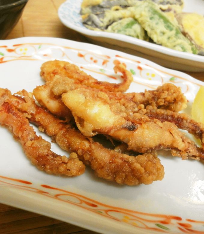 ＊おつまみに＊イカゲソの唐揚げ＊-レシピのメイン写真