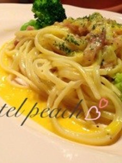 夏の和風カルボナーラ♪-レシピのメイン写真