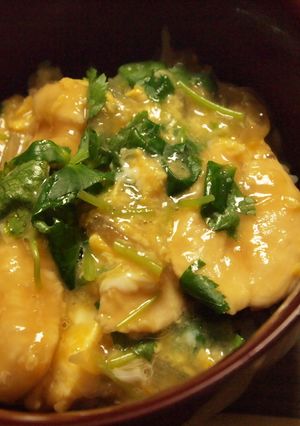 鶏むね肉で♪幸せとろとろ親子丼☆-レシピのメイン写真