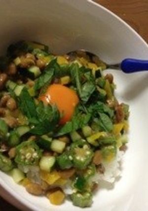簡単！おまぜ☆ねばねばご飯-レシピのメイン写真