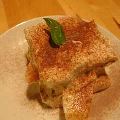 ふんわり食パンdeティラミス風簡単ケーキ-レシピのメイン写真