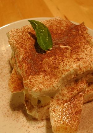 ふんわり食パンdeティラミス風簡単ケーキ-レシピのメイン写真