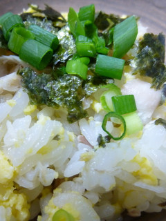 鯵の干物と卵の混ぜご飯-レシピのメイン写真