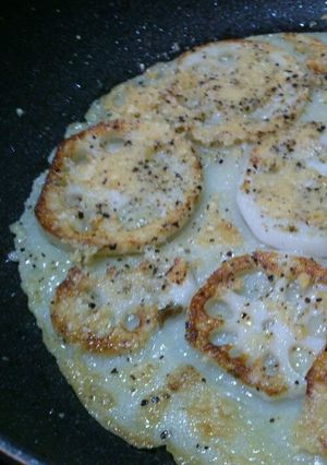 おつまみにもご飯にも♪蓮根のチーズ焼き-レシピのメイン写真