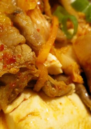 味付けいらず豚キムチ豆腐-レシピのメイン写真