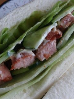 ちょいぴりスパムサンドイッチ-レシピのメイン写真