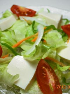 ドレッシングが決め手 豆腐サラダ-レシピのメイン写真