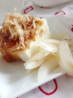 酢玉ねぎの冷奴-レシピのメイン写真